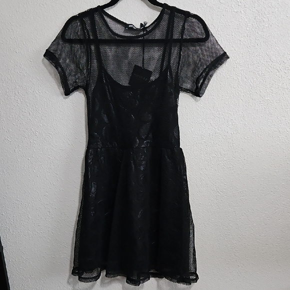Iron Fist Dresses & Skirts - Iron Fist Skullz Club Mesh Dress
